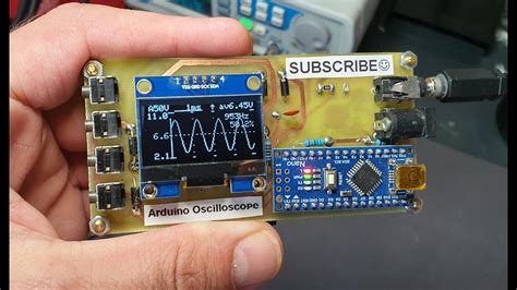 Arduino Oscilloscope .
